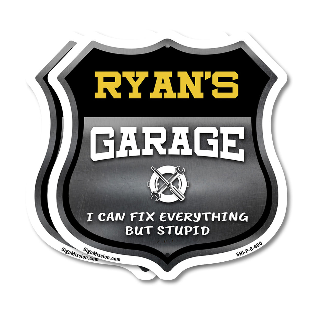 Ryan's Garage I Can Fix Everything But Stupid