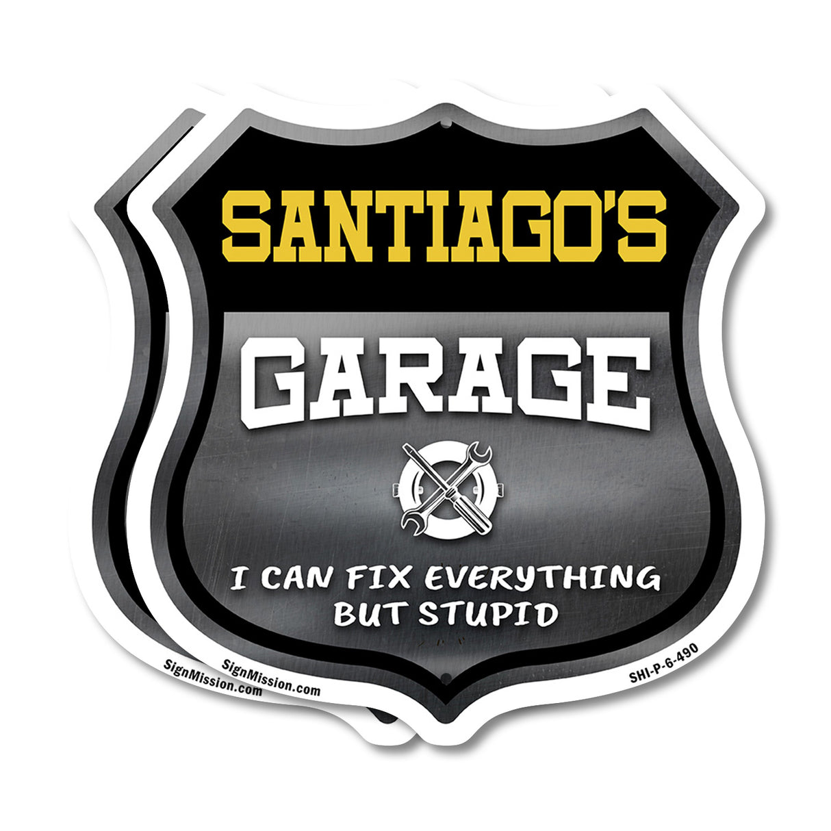 Santiago's Garage I Can Fix Everything But Stupid