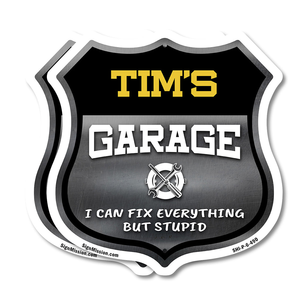 Tim's Garage I Can Fix Everything But Stupid