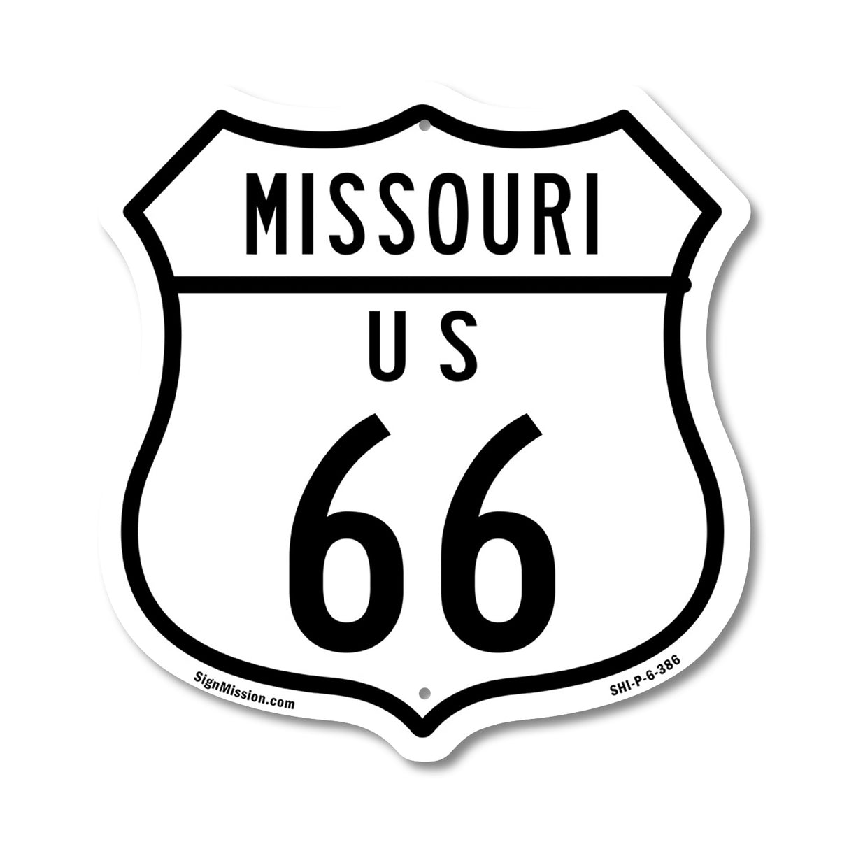 Missouri Route Marker Shield Sign Us 66