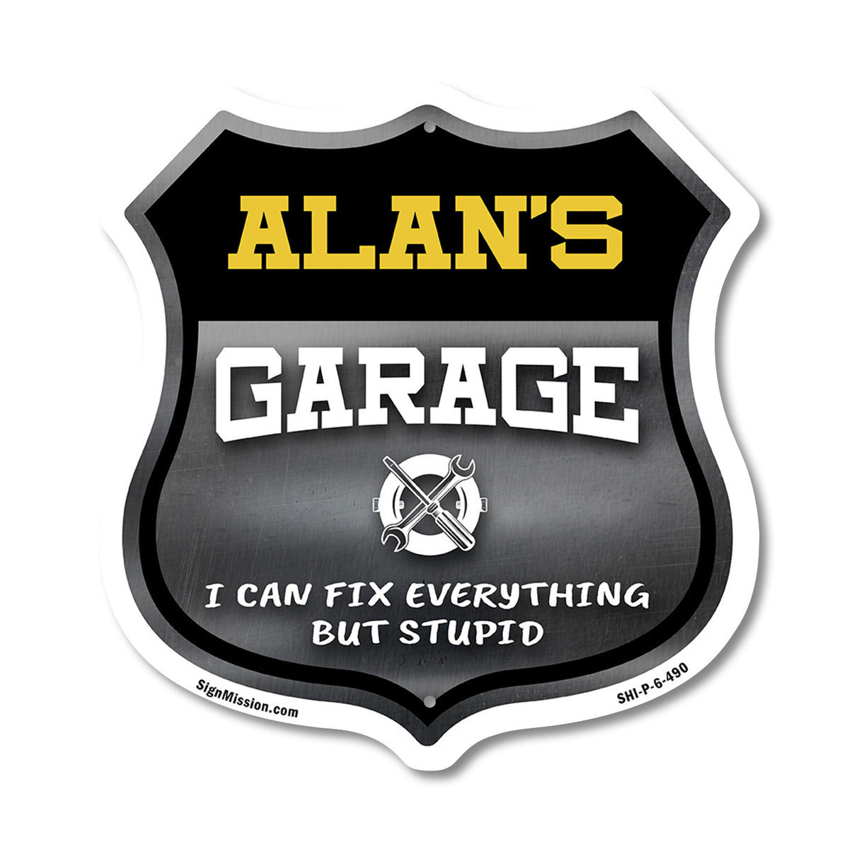 Alan's Garage I Can Fix Everything But Stupid