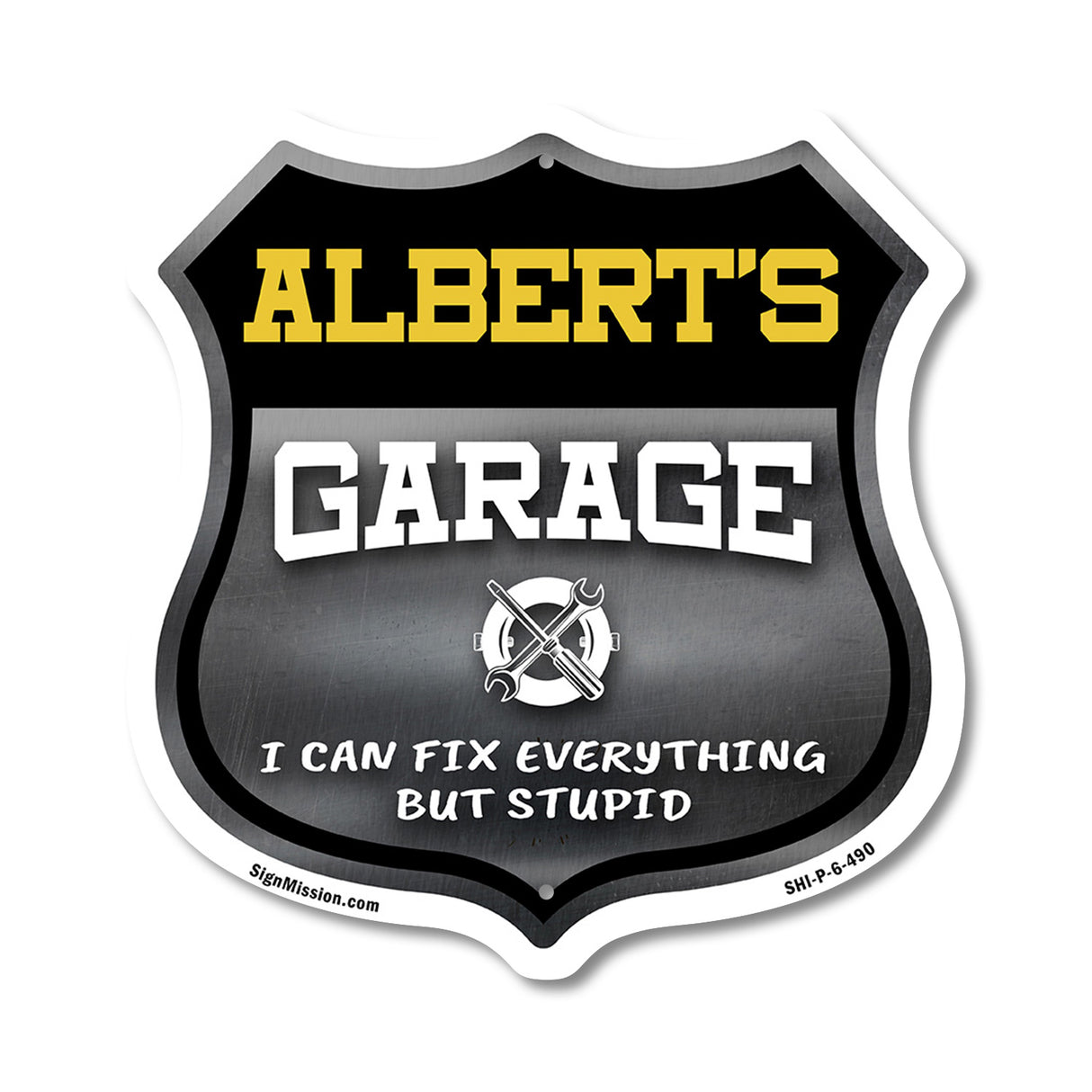 Albert's Garage I Can Fix Everything But Stupid