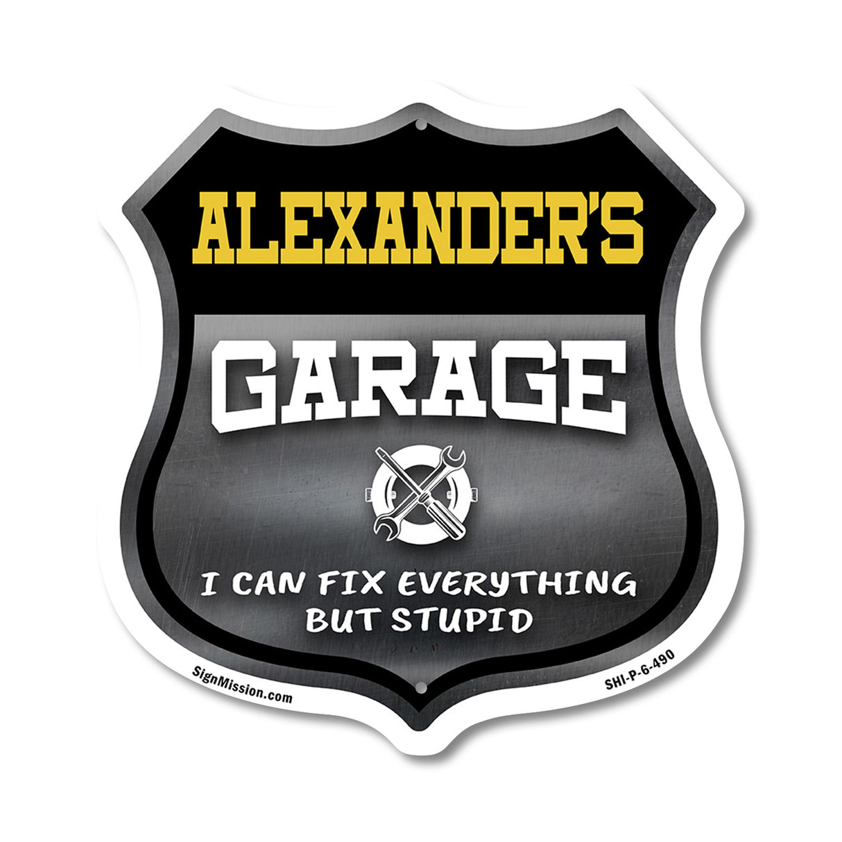 Alexander's Garage I Can Fix Everything But Stupid