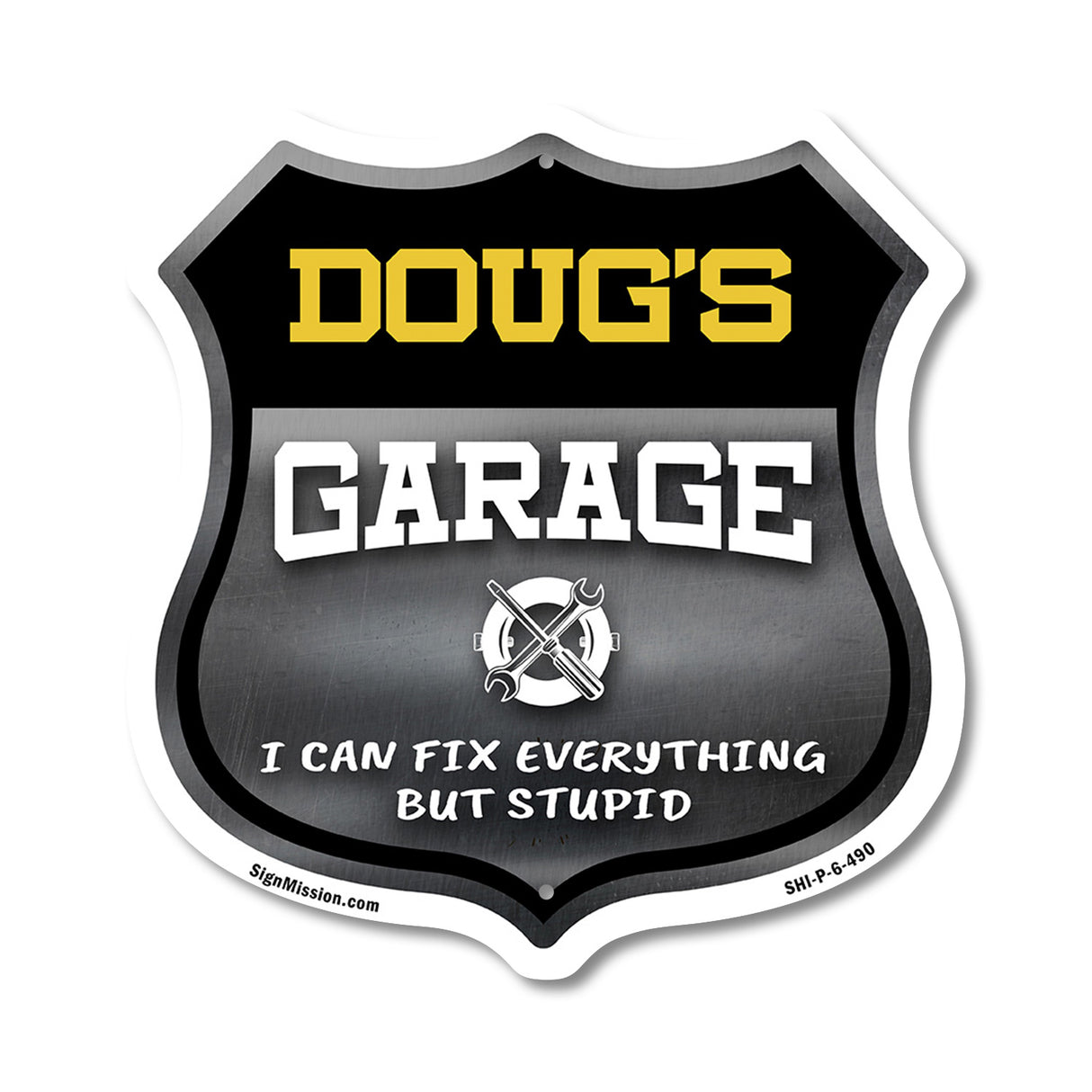 Doug's Garage I Can Fix Everything But Stupid