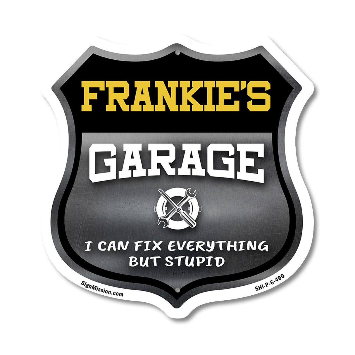 Frankie's Garage I Can Fix Everything But Stupid