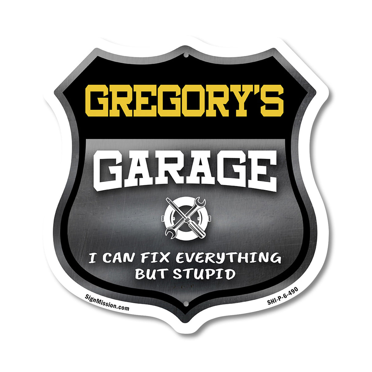 Gregory's Garage I Can Fix Everything But Stupid