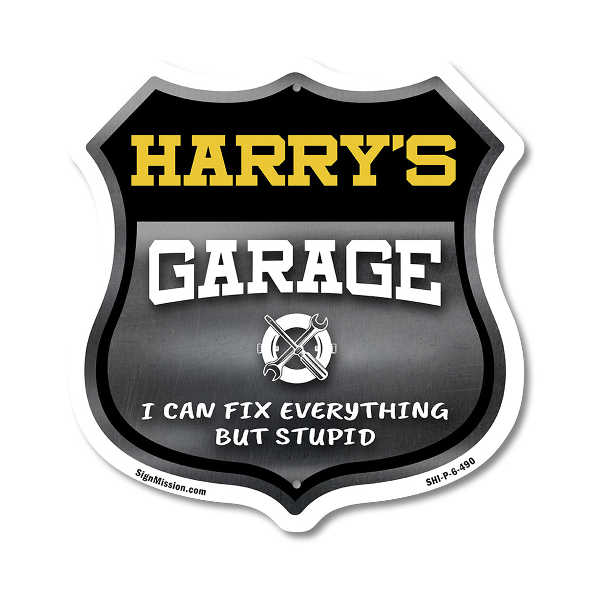 Harry's Garage I Can Fix Everything But Stupid