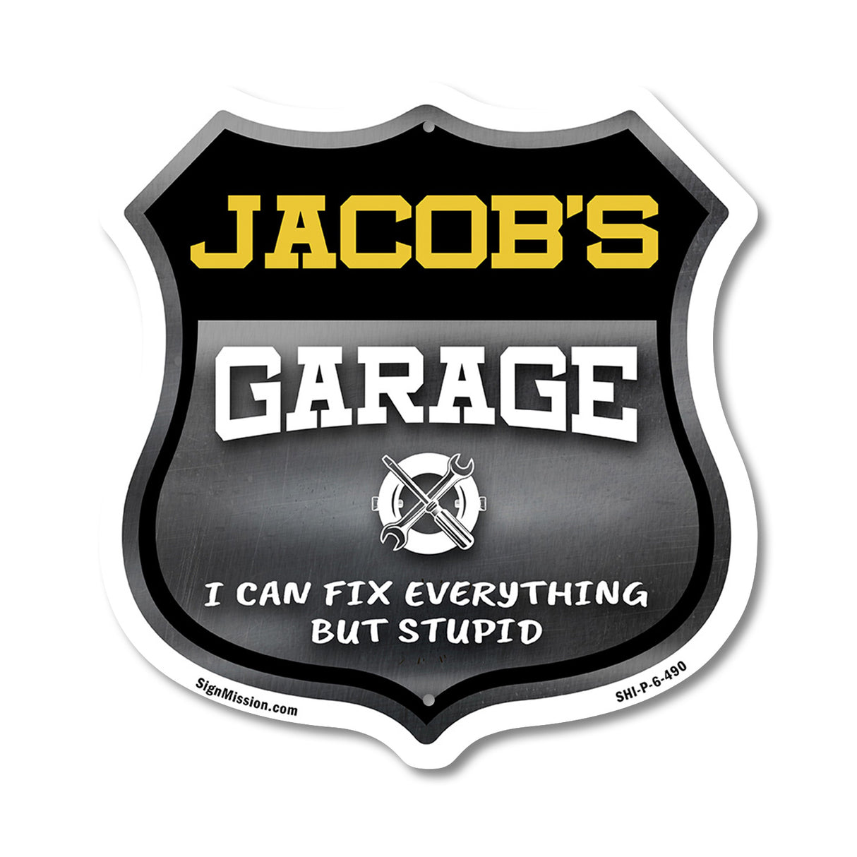 Jacob's Garage I Can Fix Everything But Stupid