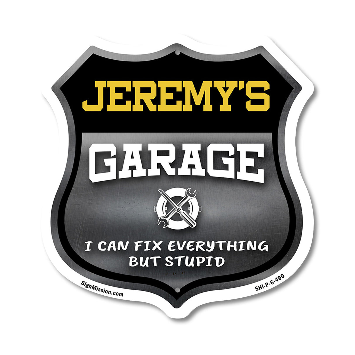Jeremy's Garage I Can Fix Everything But Stupid