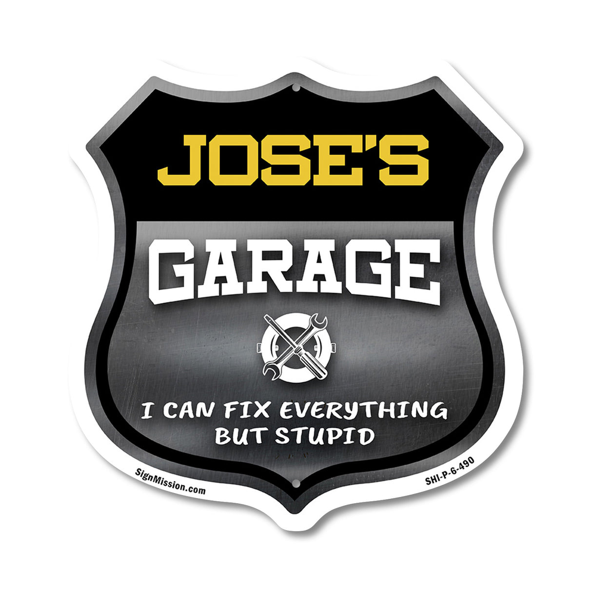Jose's Garage I Can Fix Everything But Stupid