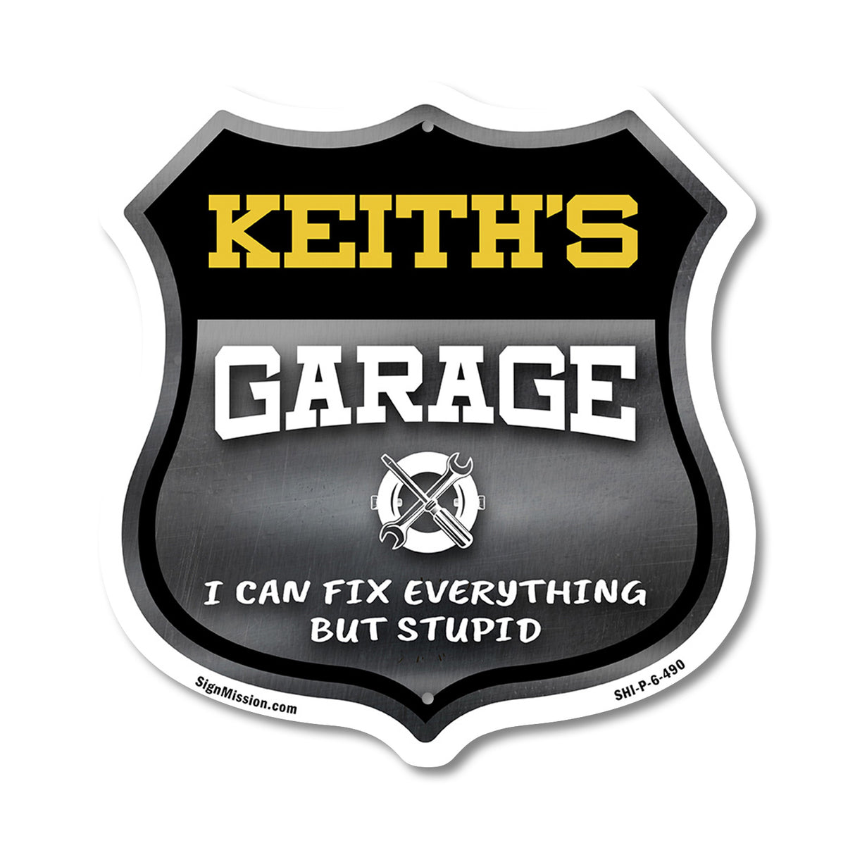 Keith's Garage I Can Fix Everything But Stupid
