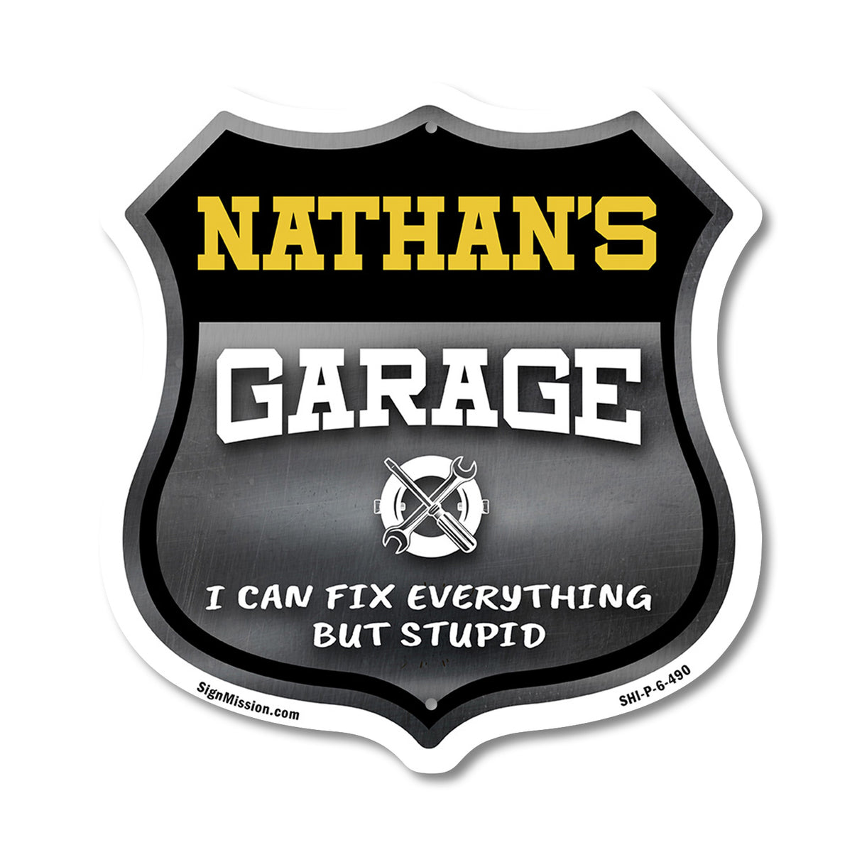 Nathan's Garage I Can Fix Everything But Stupid