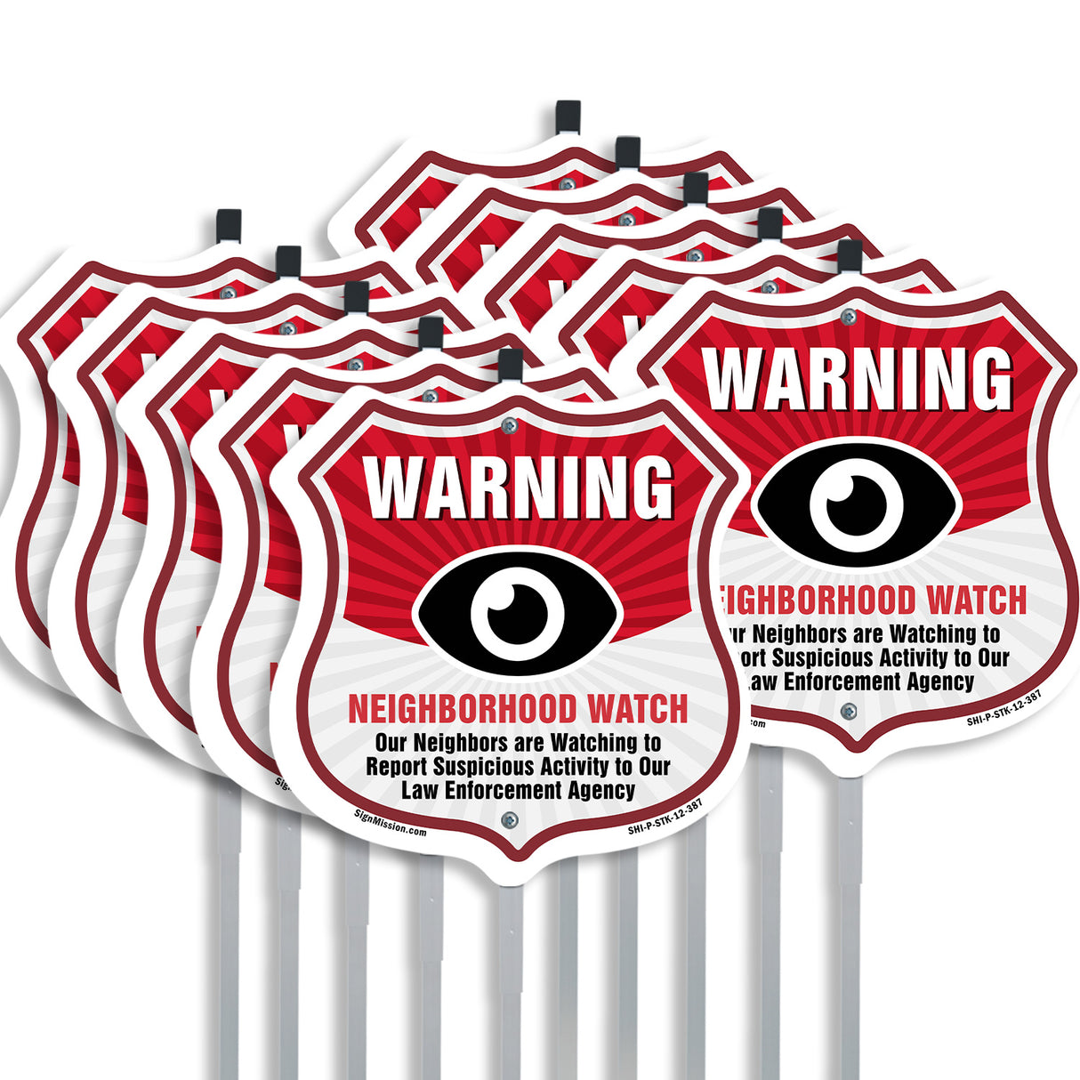 Neighborhood Crime Watch Warning Our Neighbors Are Watching To Report Suspicious Activity To Our Law Enforcement Agency