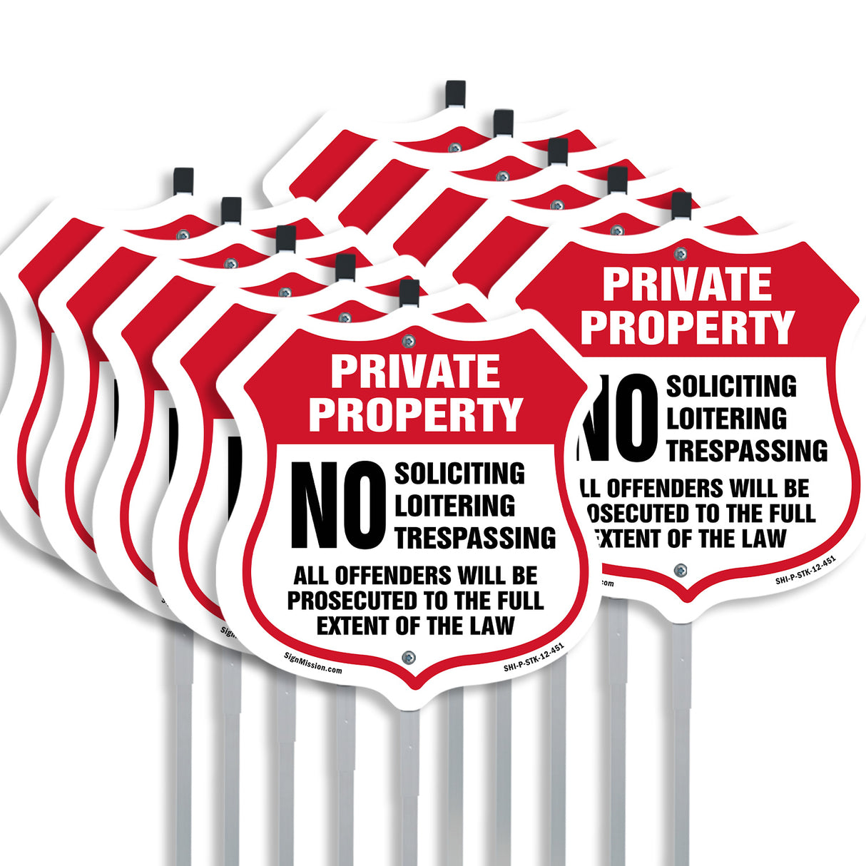 Private Property No Soliciting Loitering Trespassing All Offenders Will Be Prosecuted To The Full Extent Of The Law