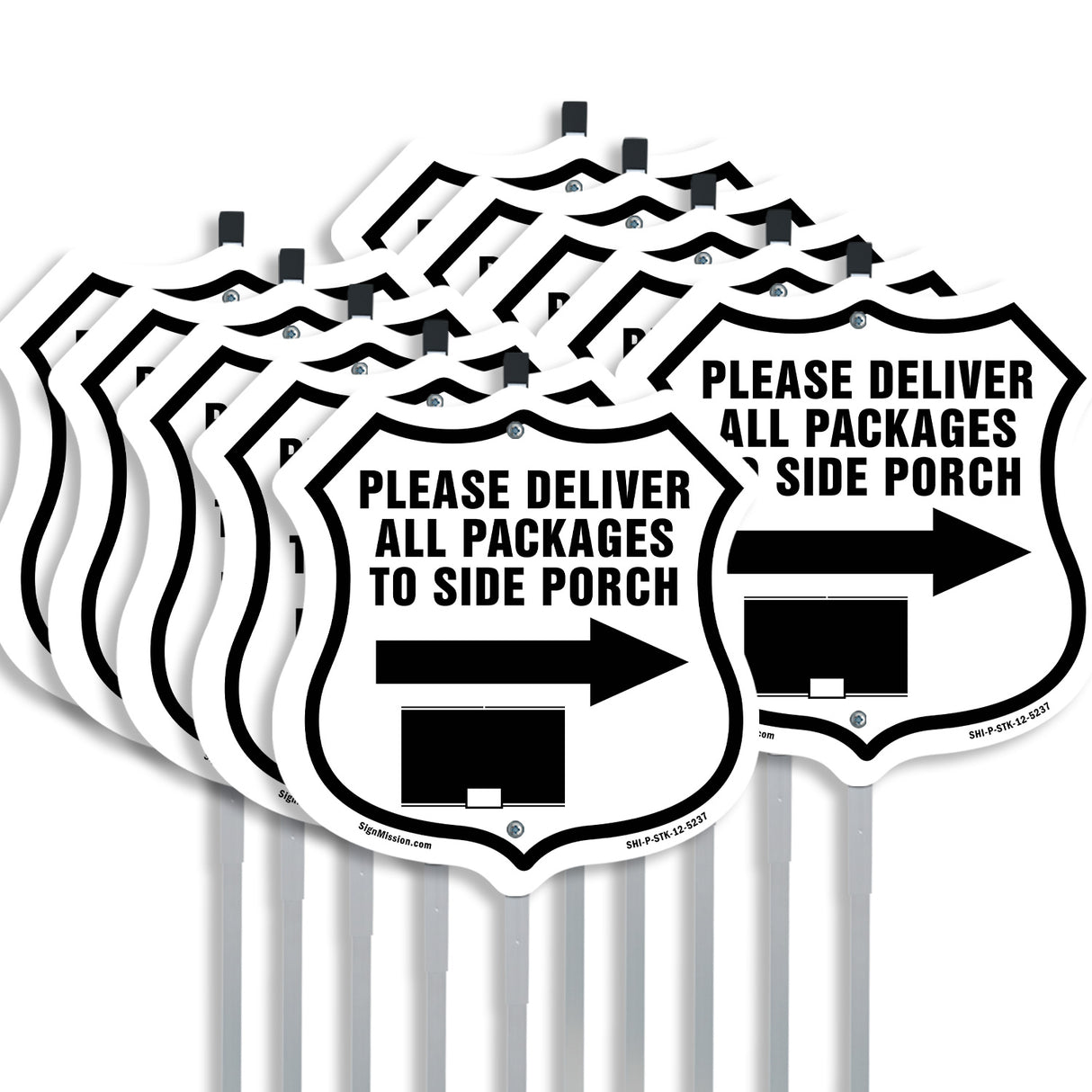 Please Deliver All Packages To Side Porch Right