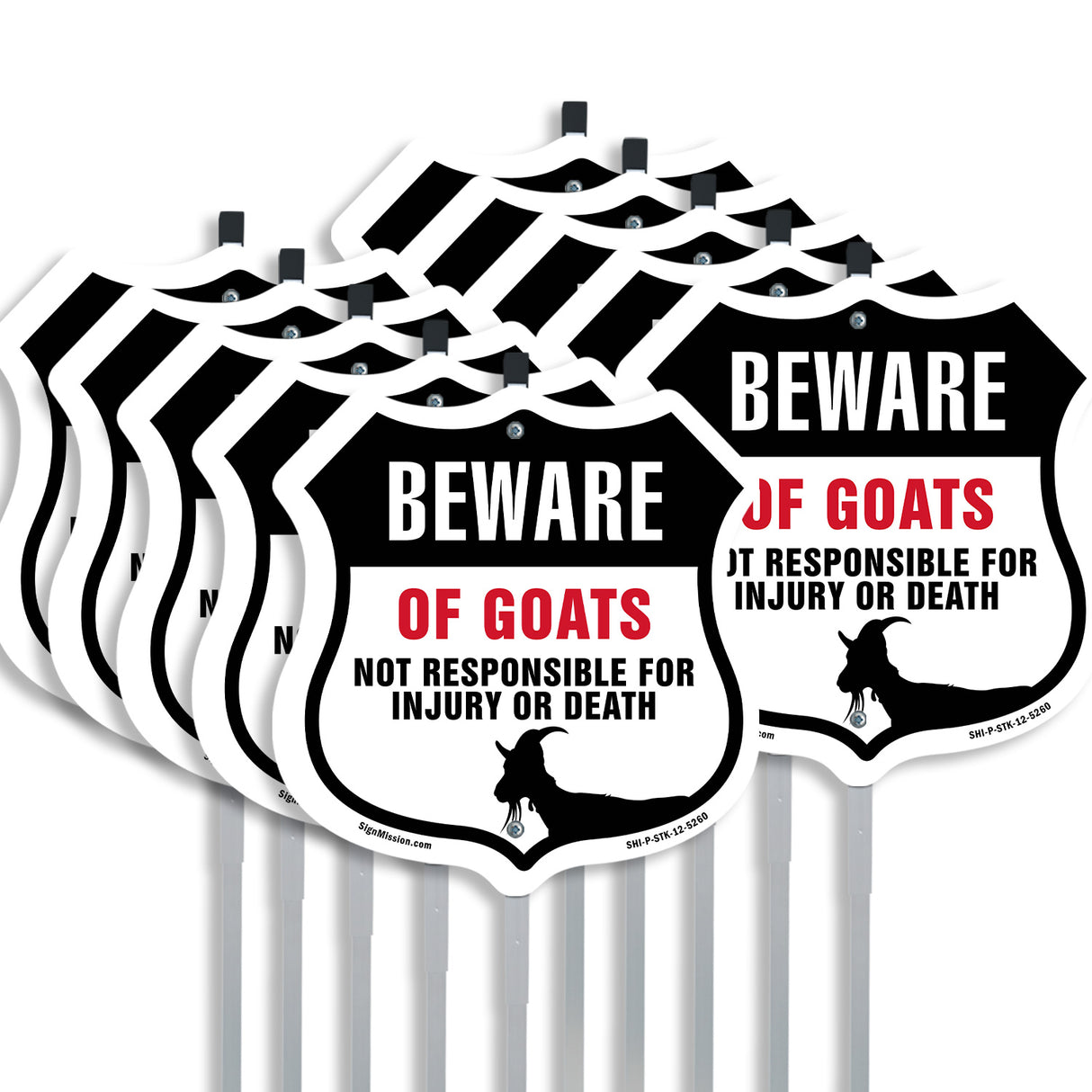 Beware Of Goats Not Responsible For Injury Or Death