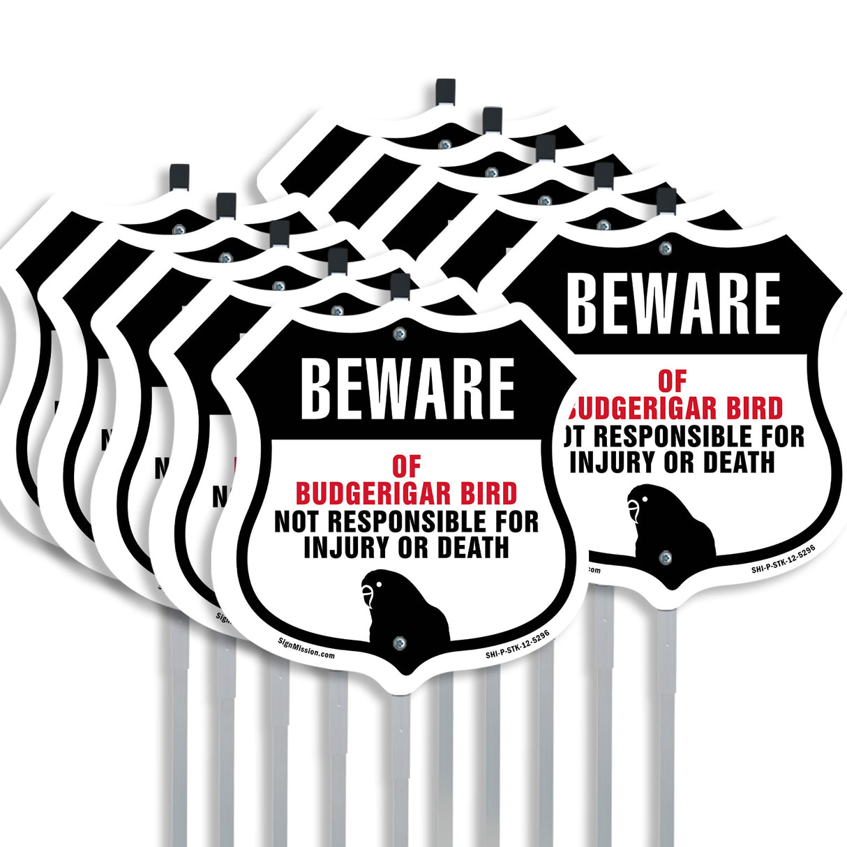 Beware Of Budgerigar Bird Not Responsible For Injury Or Death