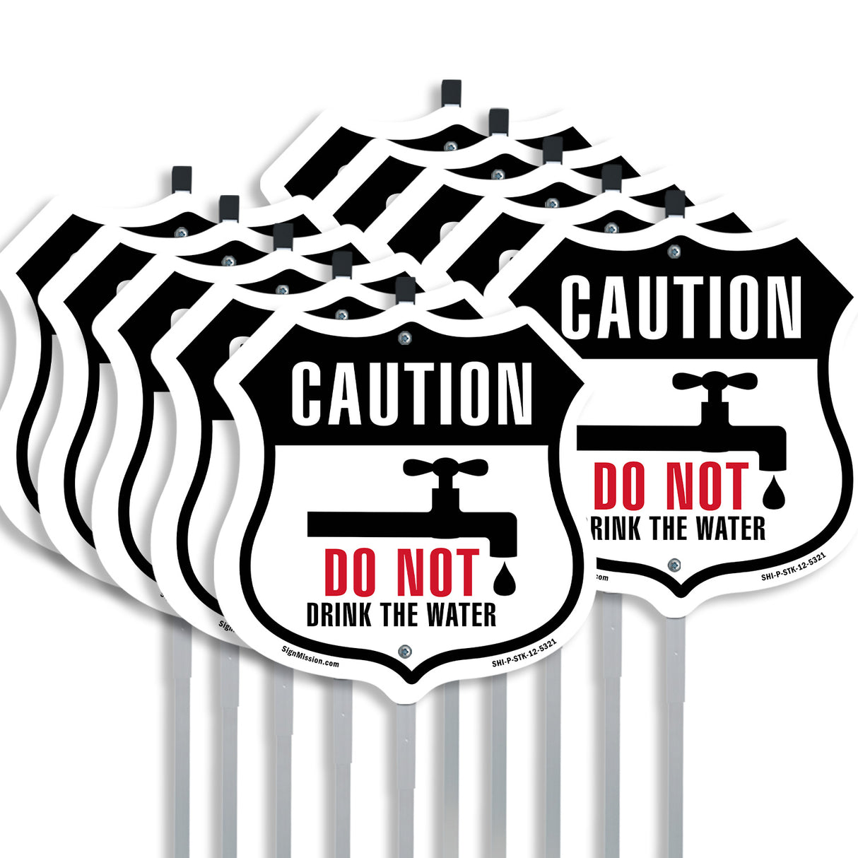 Notice Do Not Drink Water