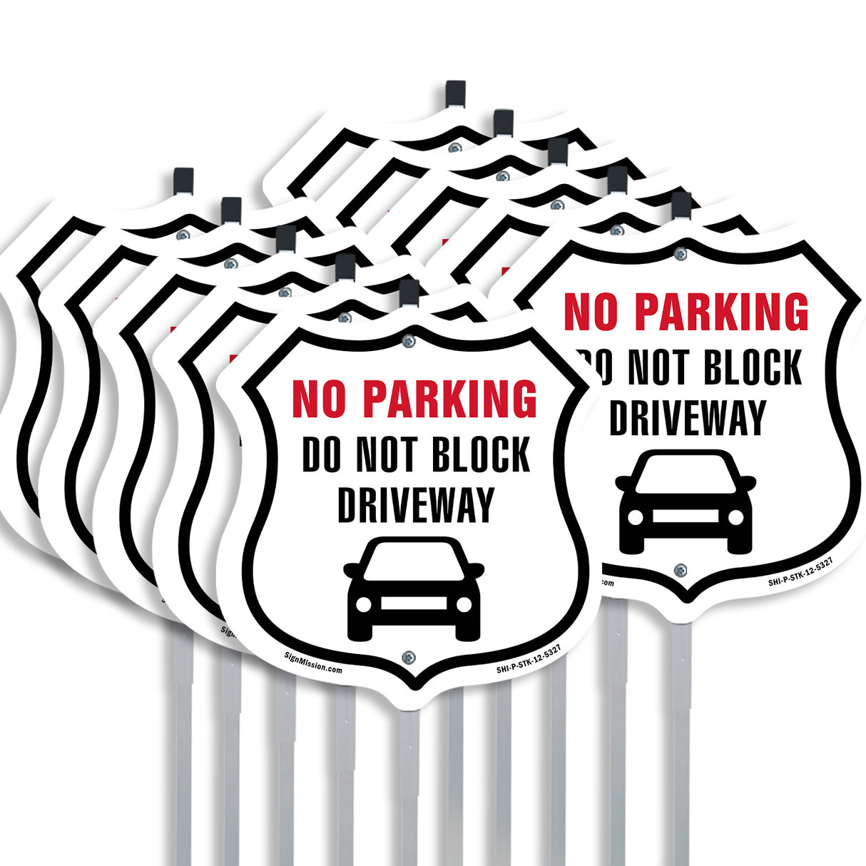 NO PARKING Do Not Block Driveway