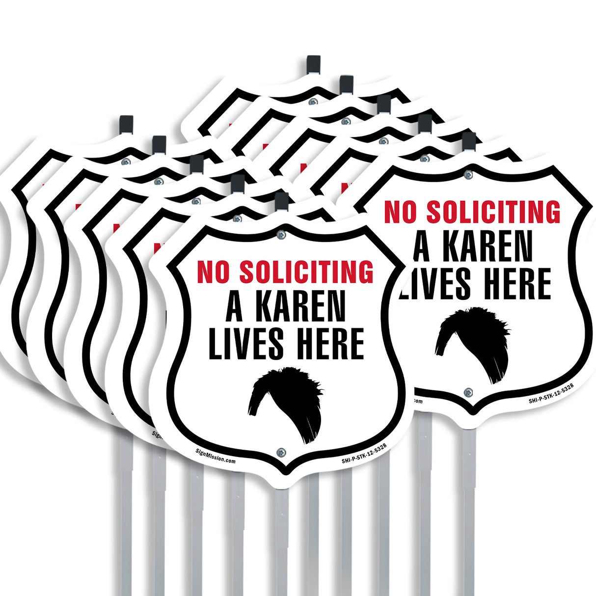 No Soliciting A Karen Lives Here