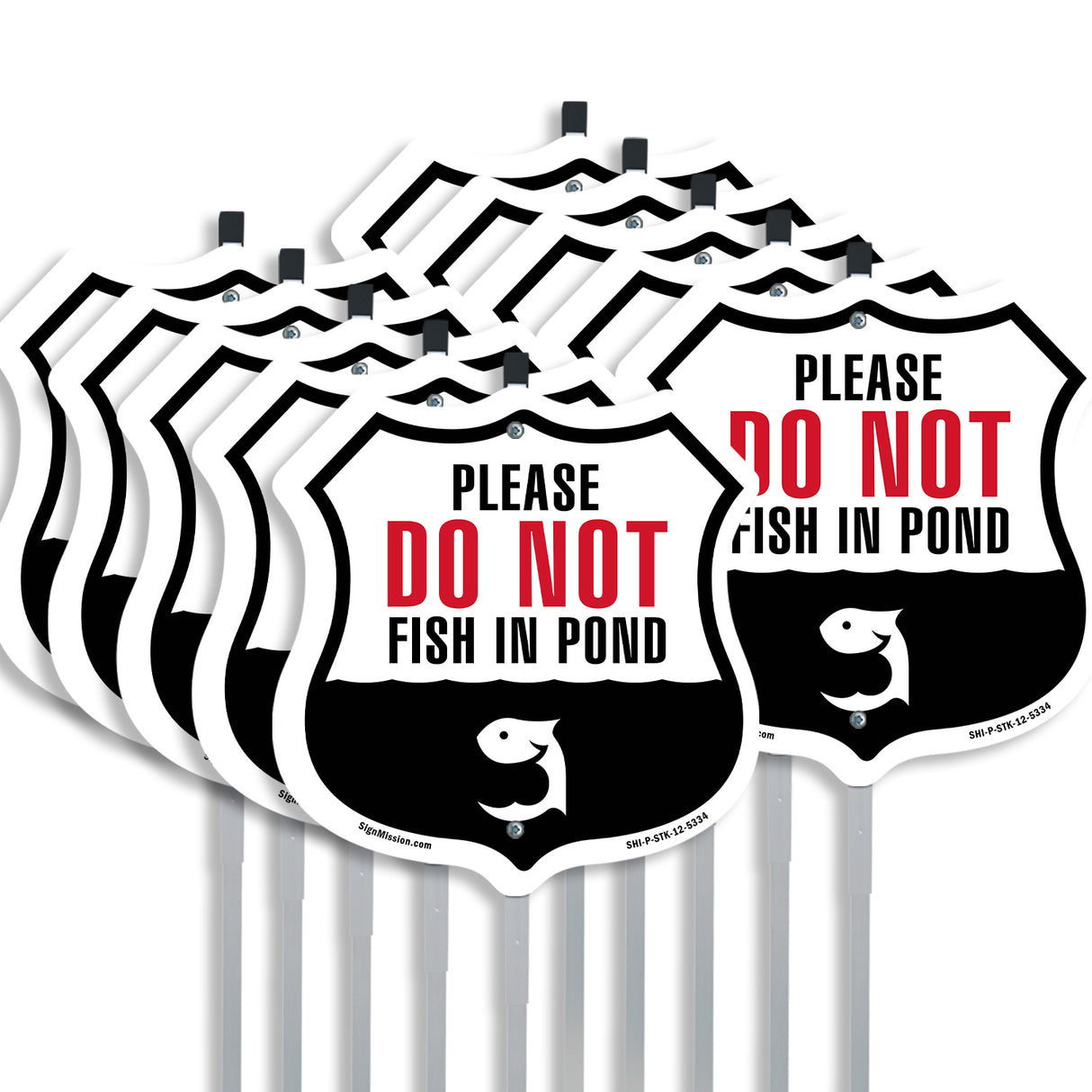 Please Do Not Fish In Pond