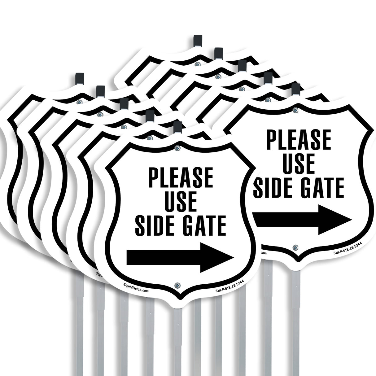 Please Use Side Gate Right