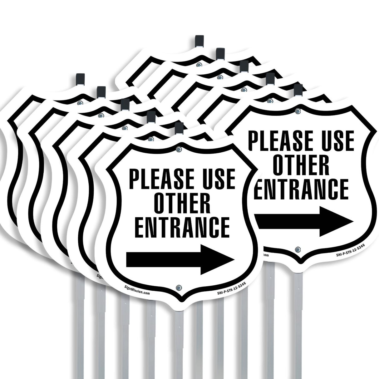 Please Use Other Entrance Right