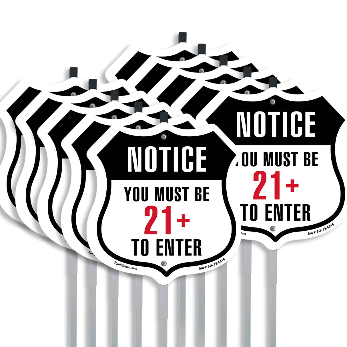 Notice You Must Be 21+ To Enter