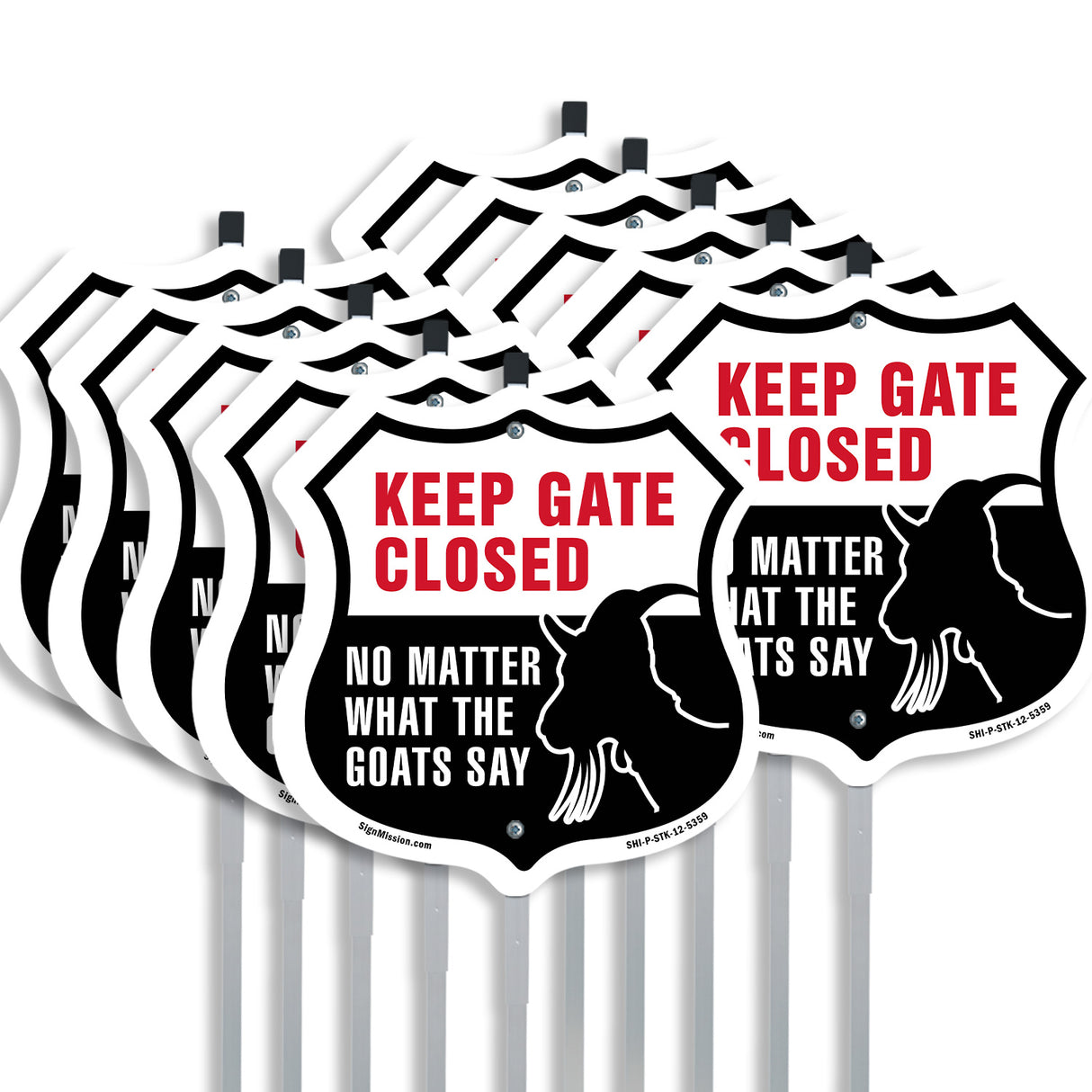 Keep Gate Closed No Matter What The Goats Say