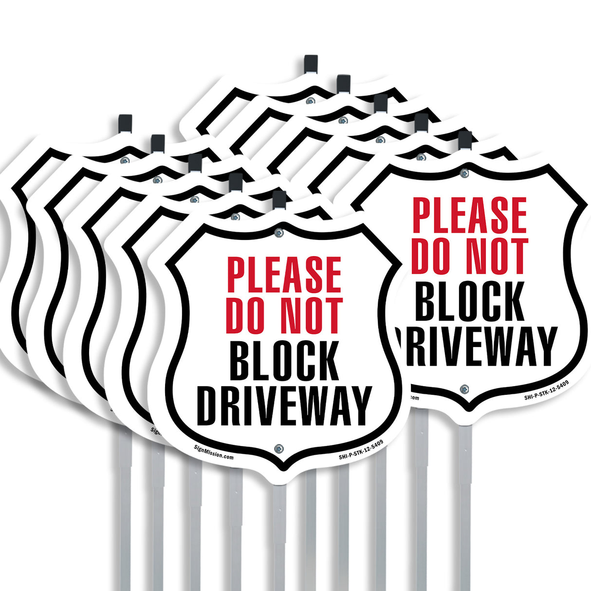 Please Do Not Block Driveway