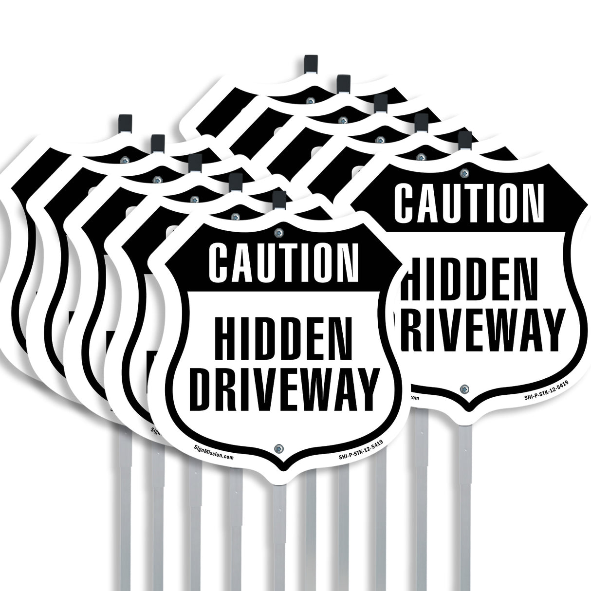 Caution Hidden Driveway