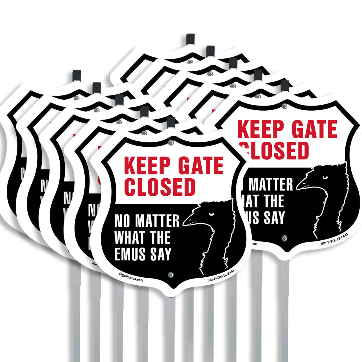 Keep Gate Closed No Matter What The Emus Say
