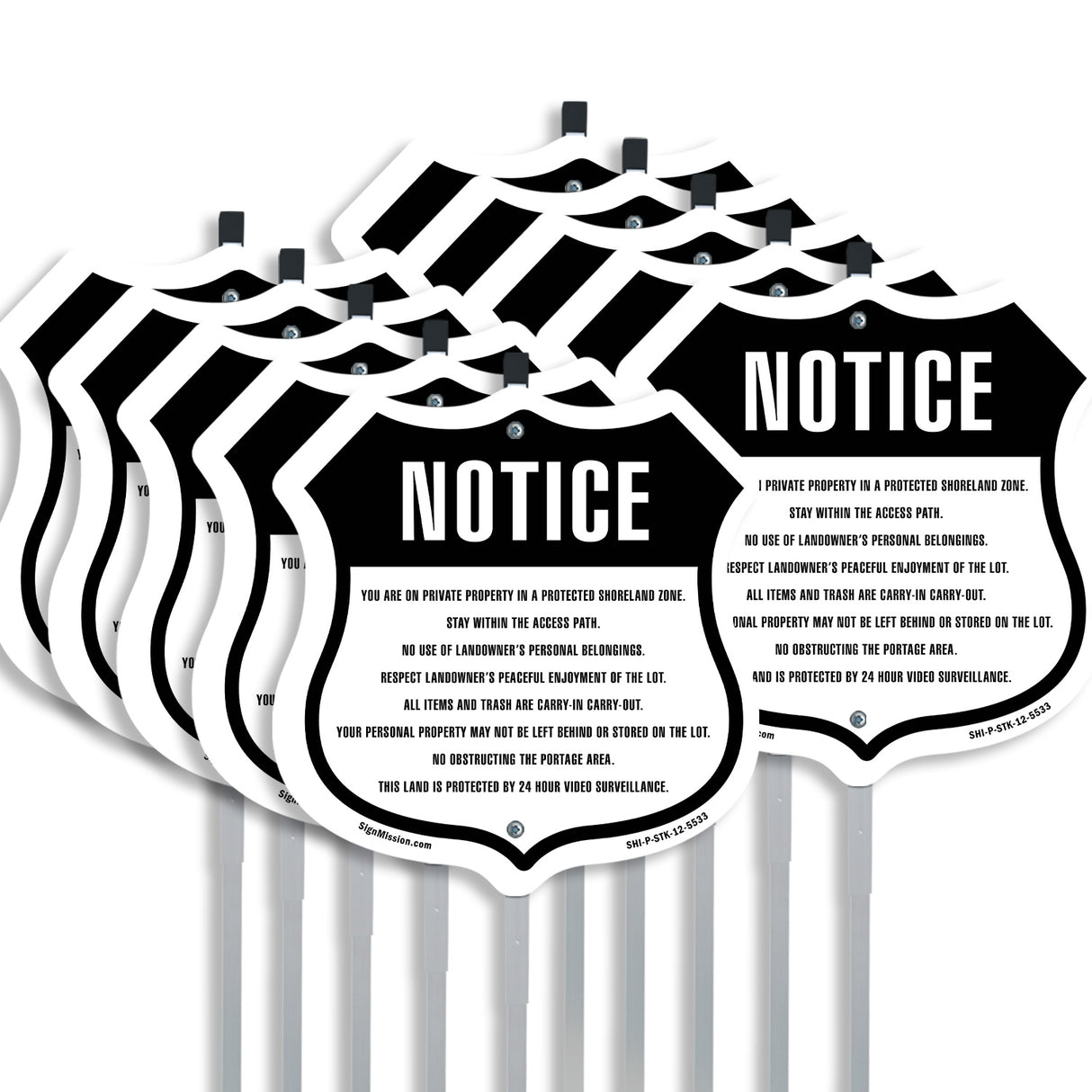 Notice Landowner Rules Shoreland Zone