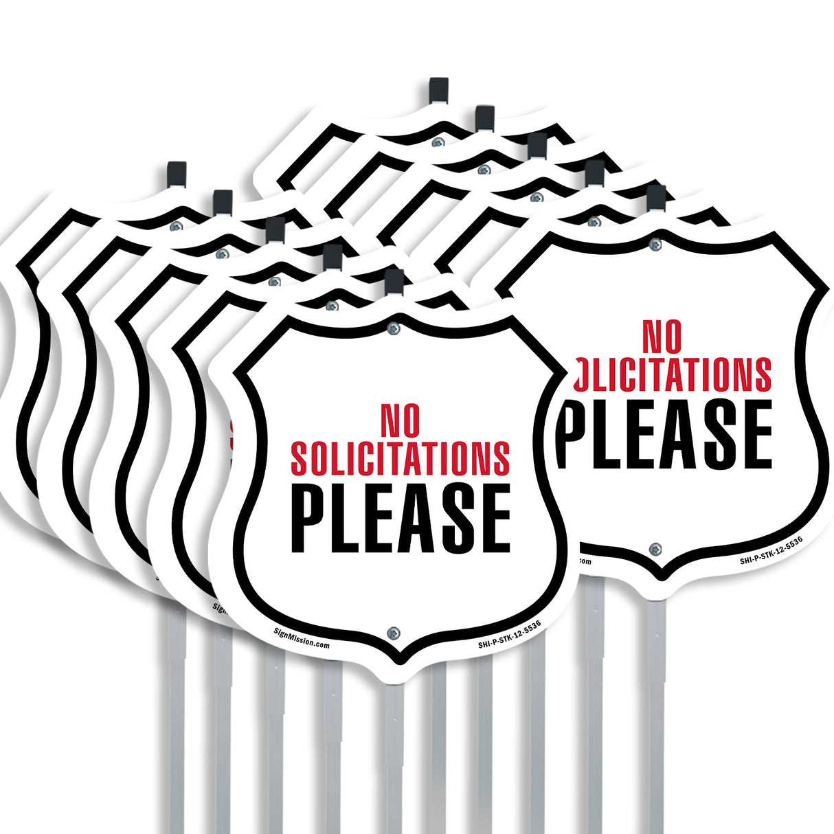 No Solicitations Please
