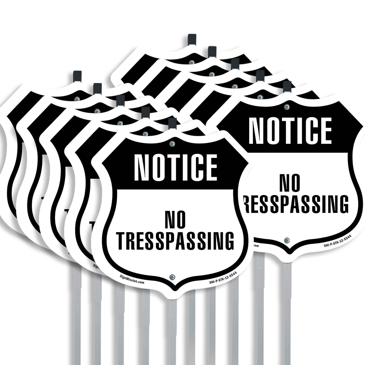 Notice No Trespassing