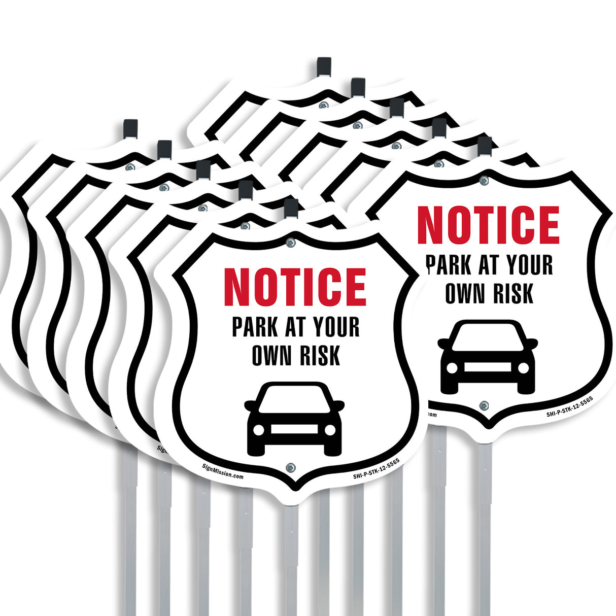 Notice Park at Your Own Risk