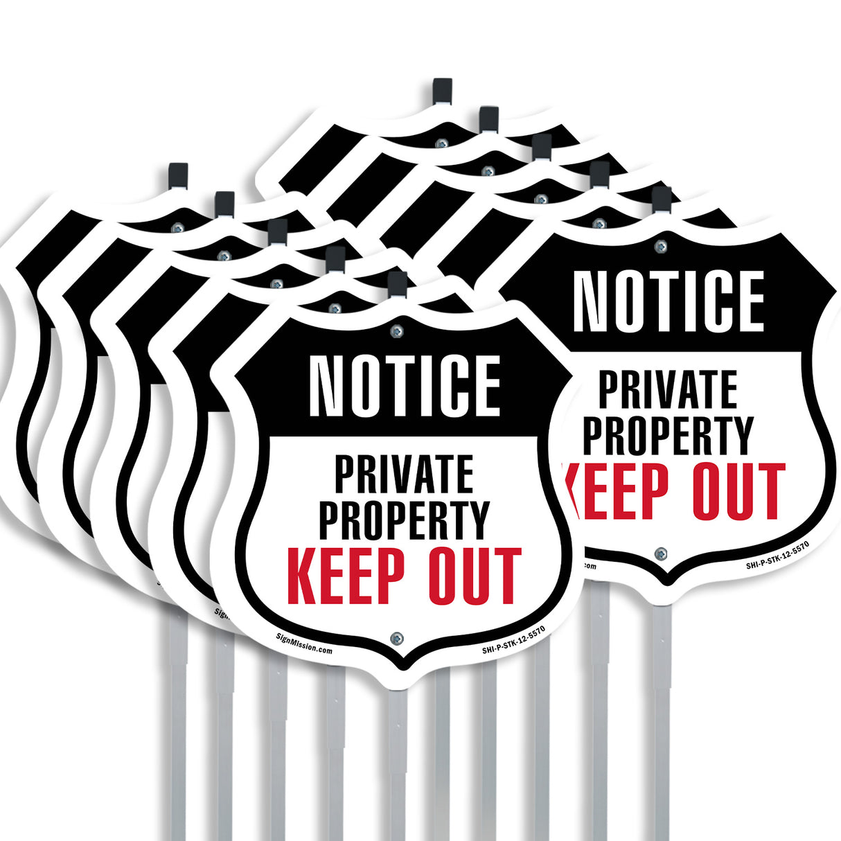 Notice Private Property Keep Out