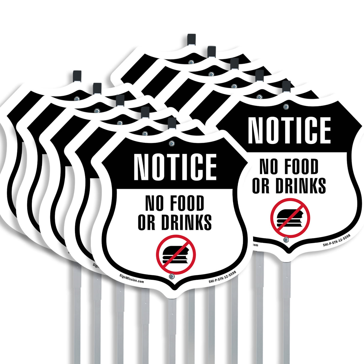 Notice No Food Or Drinks