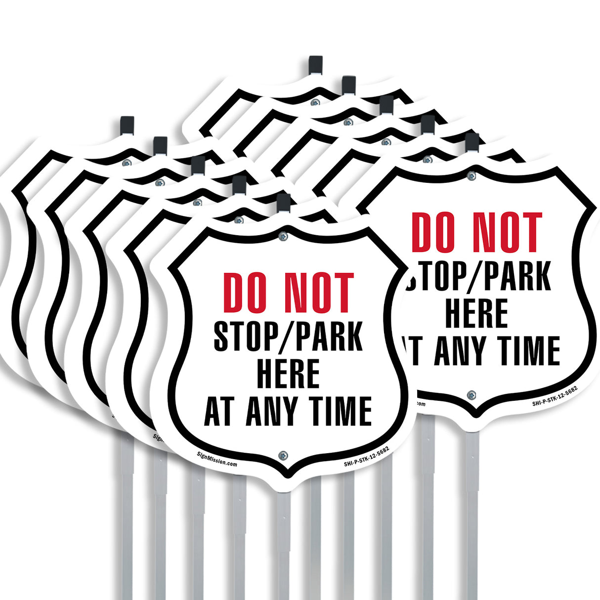 Do Not Stop Park Here At Any time