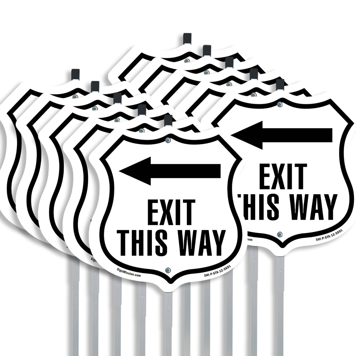 Exit This Way Left