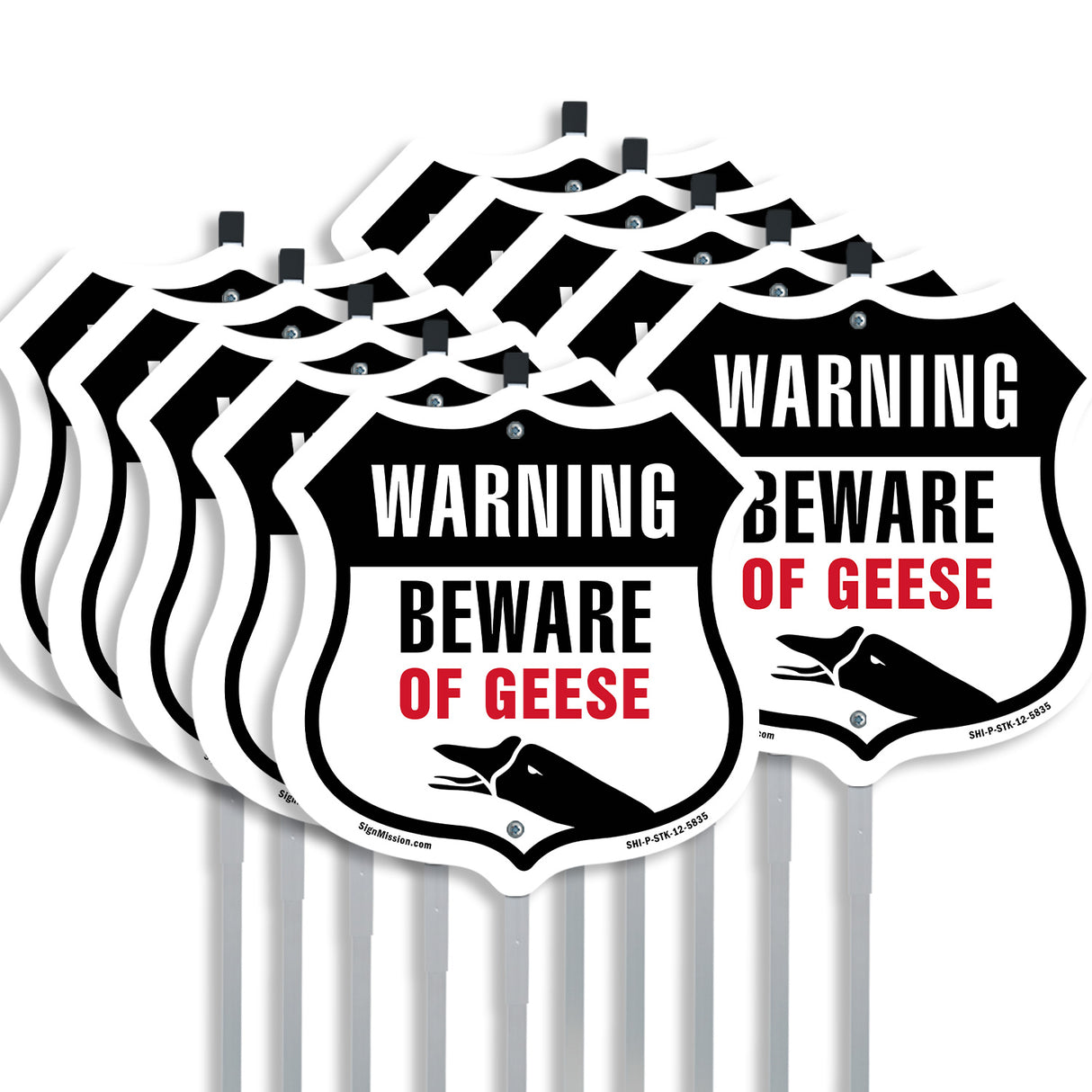 Warning Beware Geese
