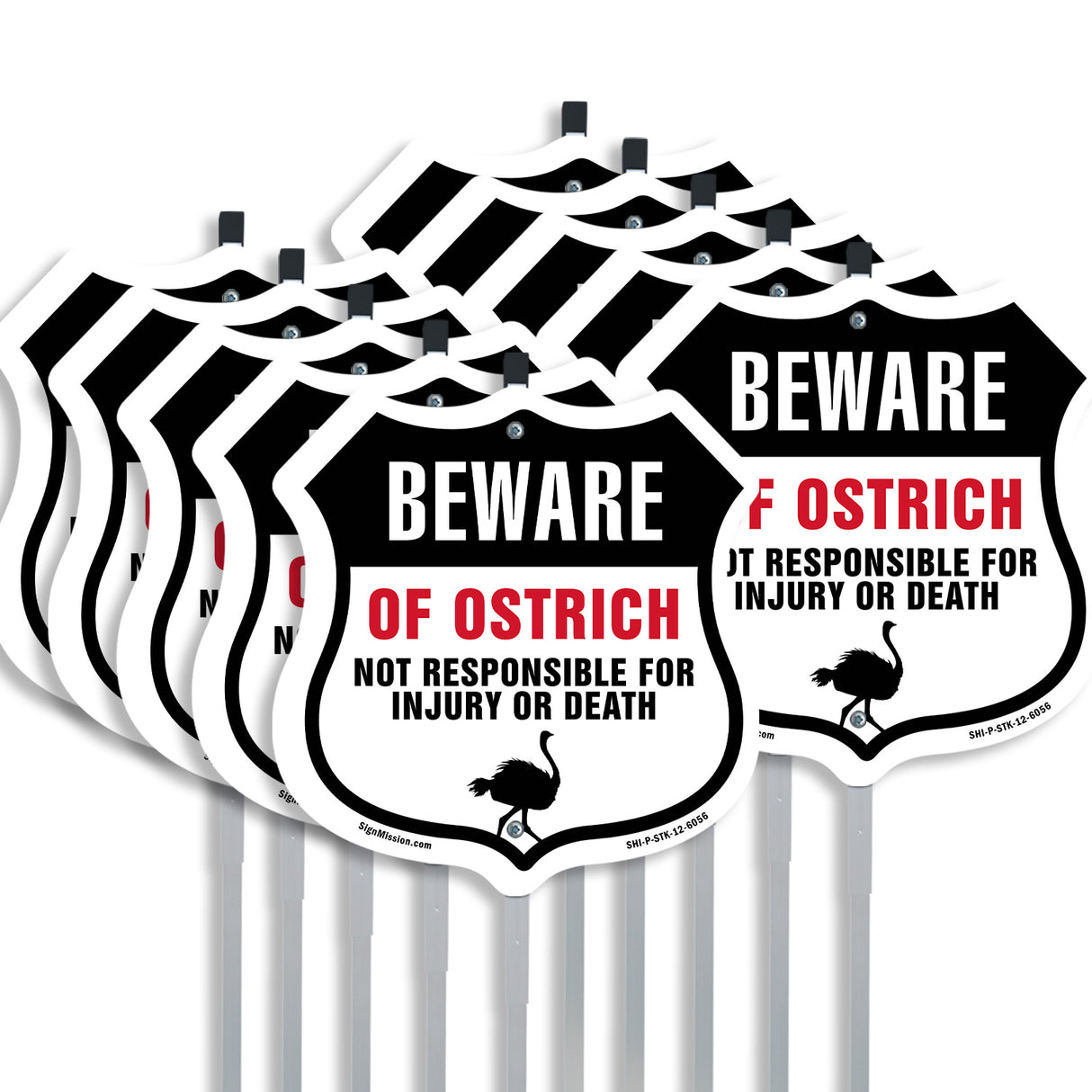 Beware Of Ostriches Not Responsible For Injury Or Death