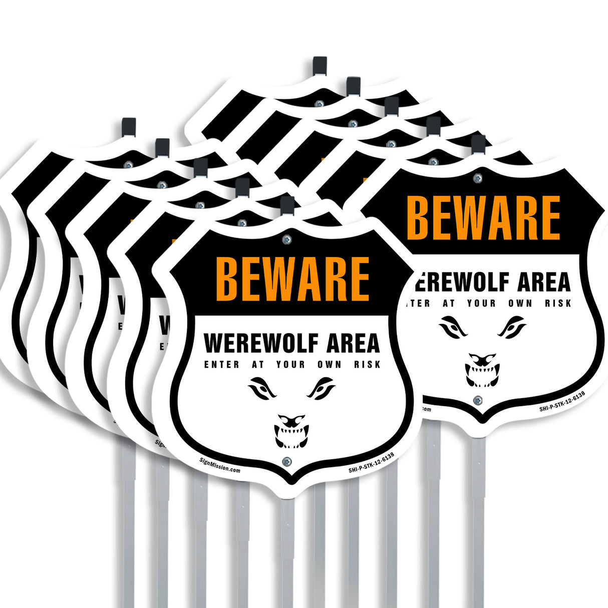 Beware Werewolf Area Enter At Your Own Risk