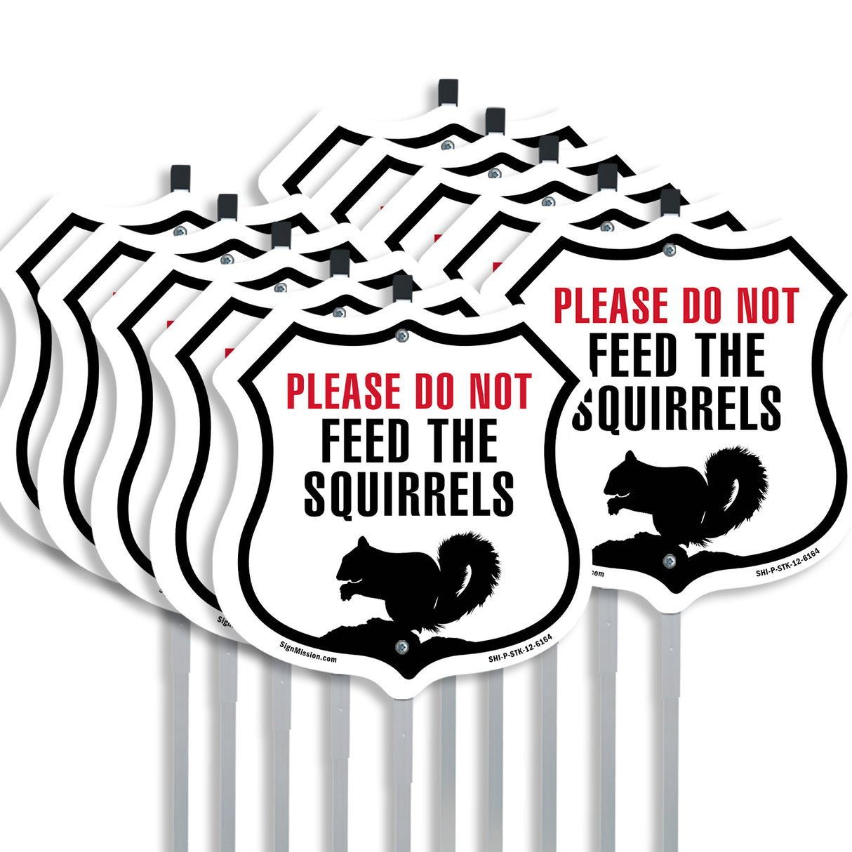 Please Do Not Feed The Squirrels