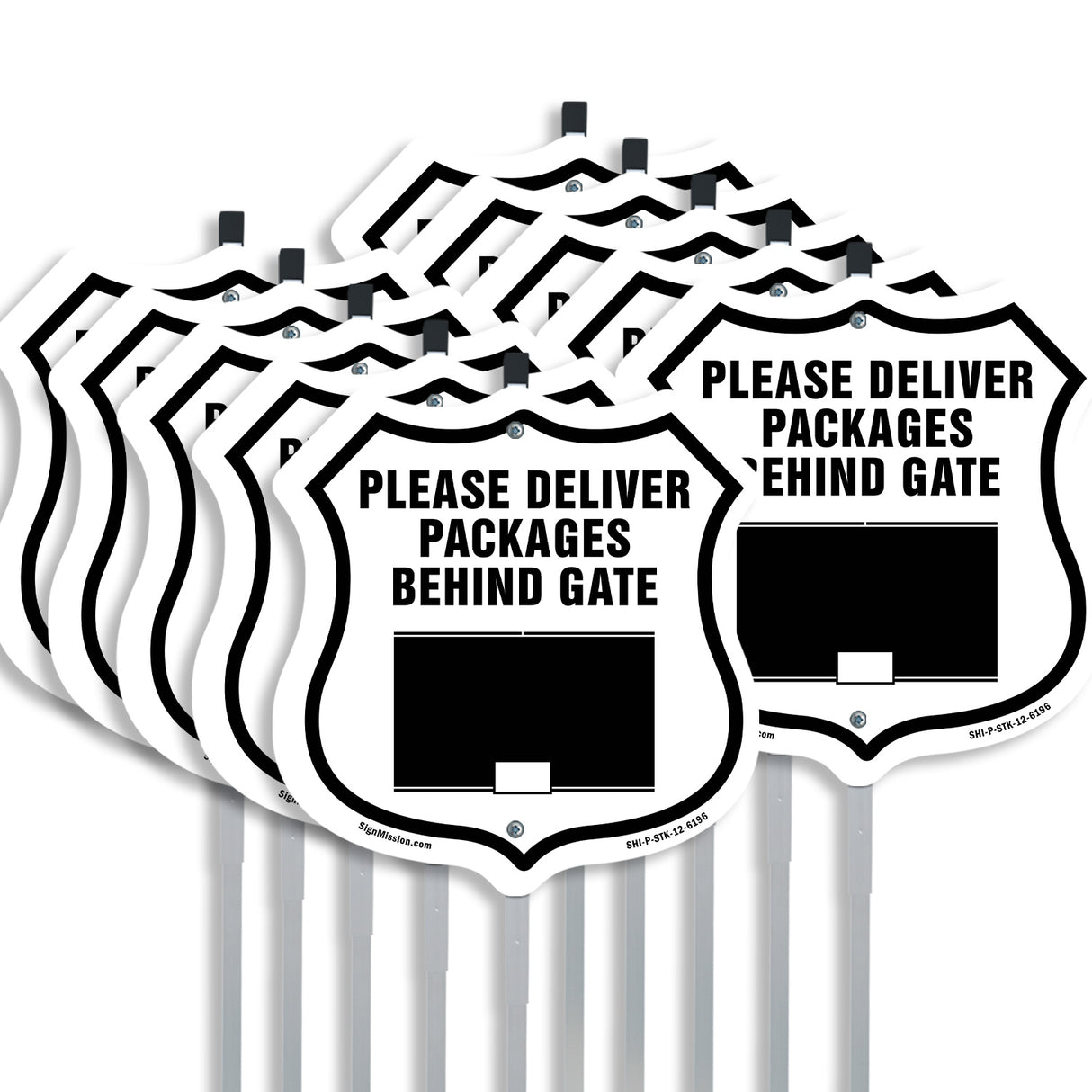 Please Deliver All Packages Behind Gate