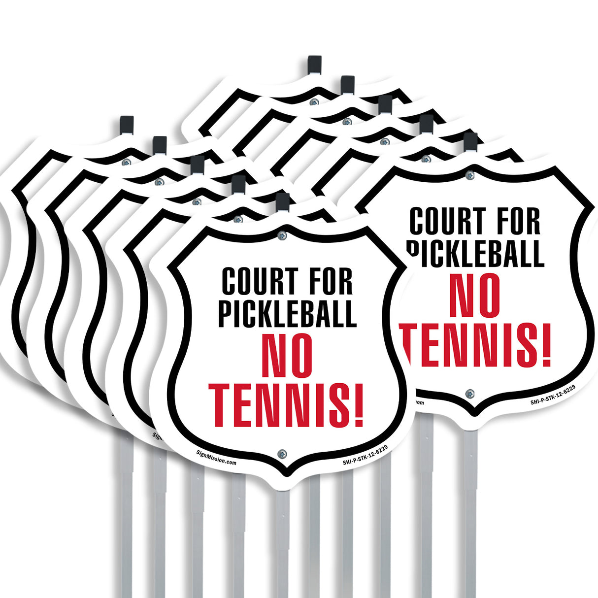 Court for Pickleball No Tennis