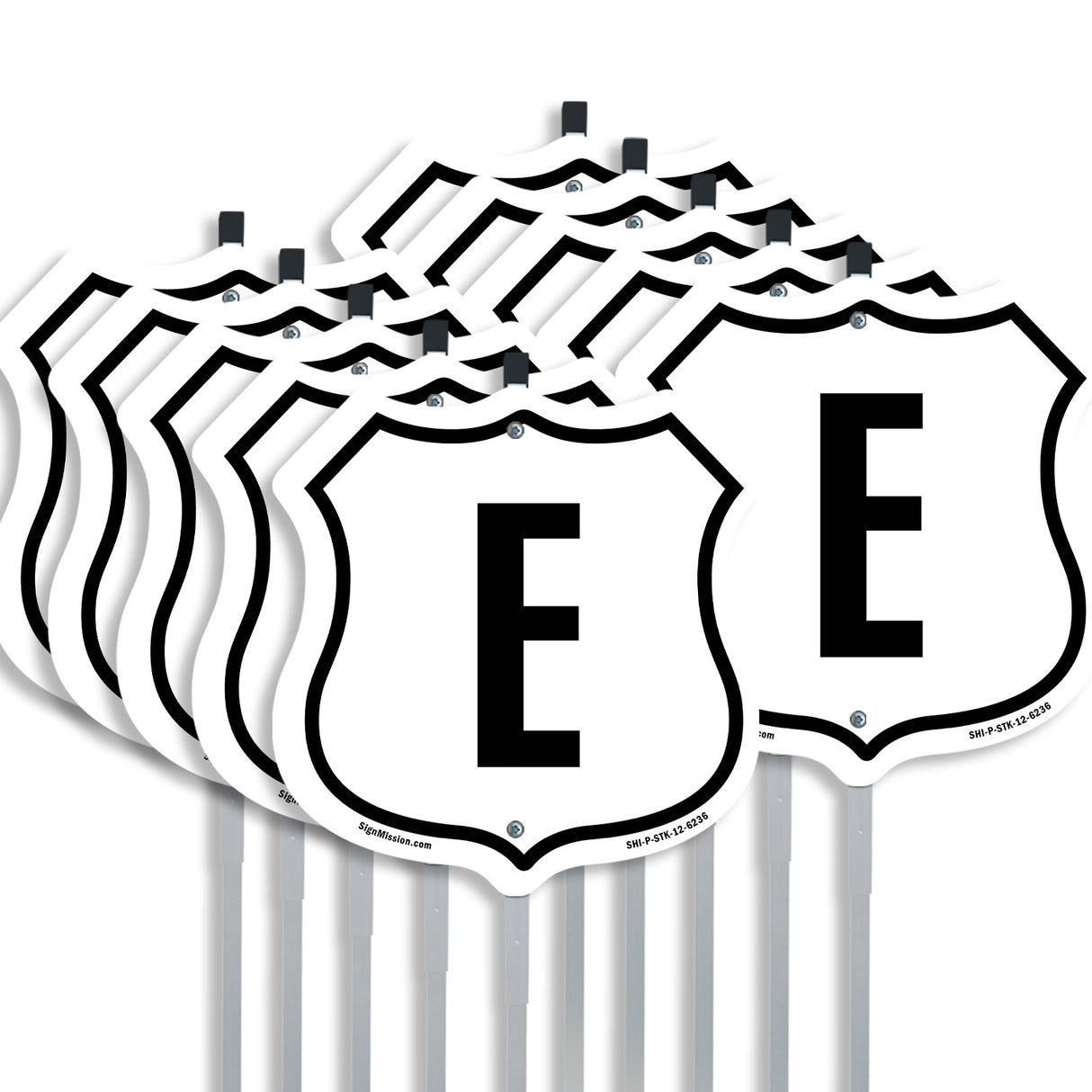 Letter E