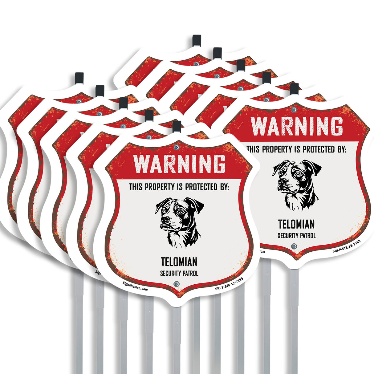 Warning This Property is Protected by Telomian