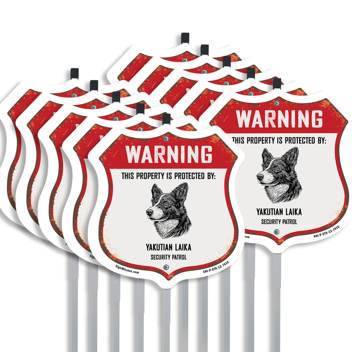 Warning This Property is Protected by Yakutian Laika