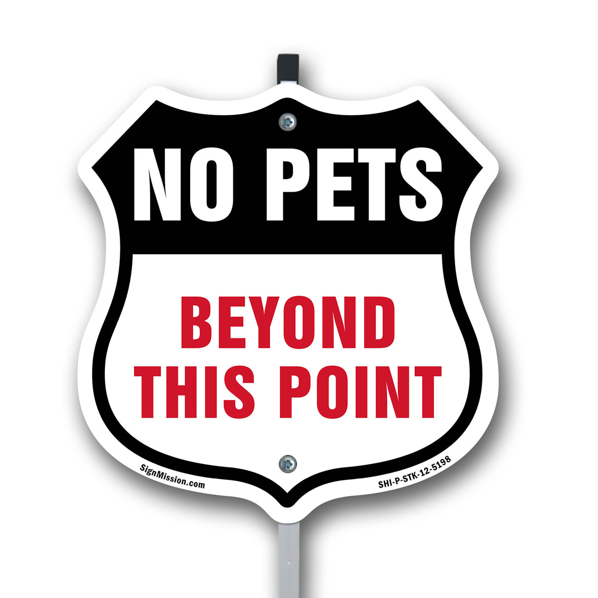No Pets Beyond This Point